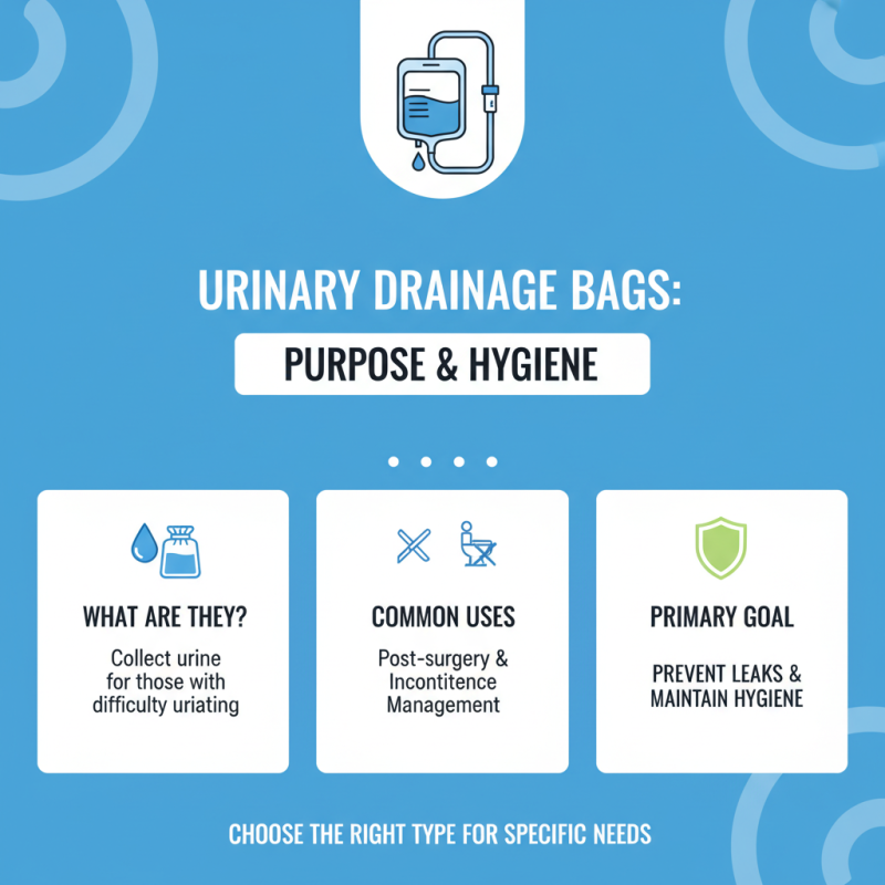 Essential Tips for Using a Urinary Drainage Bag Effectively?
