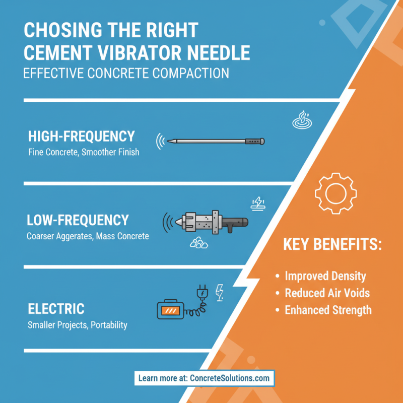 2026 How to Choose the Right Cement Vibrator Needle for Your Needs?