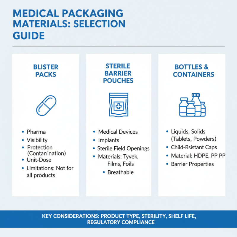 How to Choose the Best Medical Packaging Solutions for Your Needs?