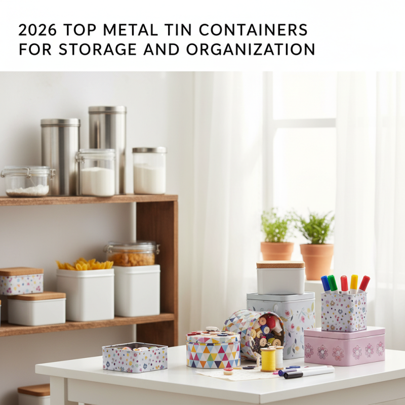 2026 Top Metal Tin Containers for Storage and Organization?