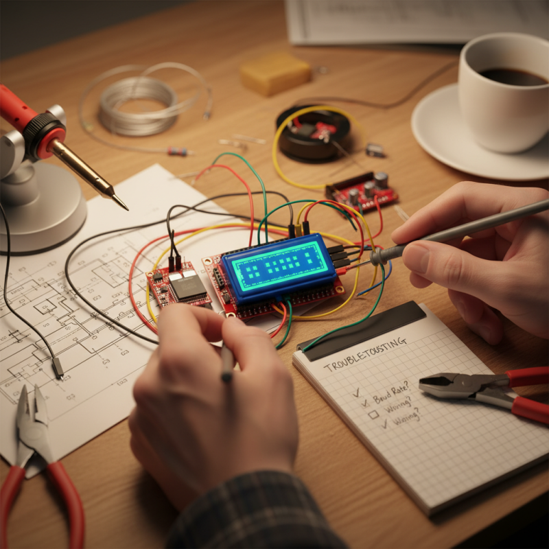 Top Tips for Using USART UART Serial Port LCD Modules?