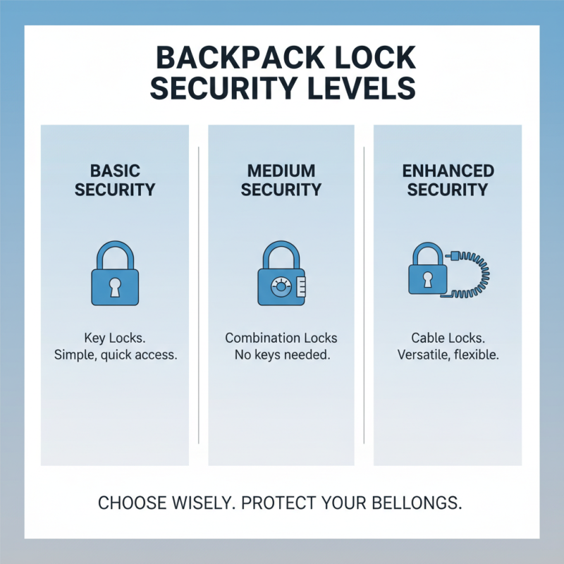 How to Choose the Right Backpack Lock for Your Needs?