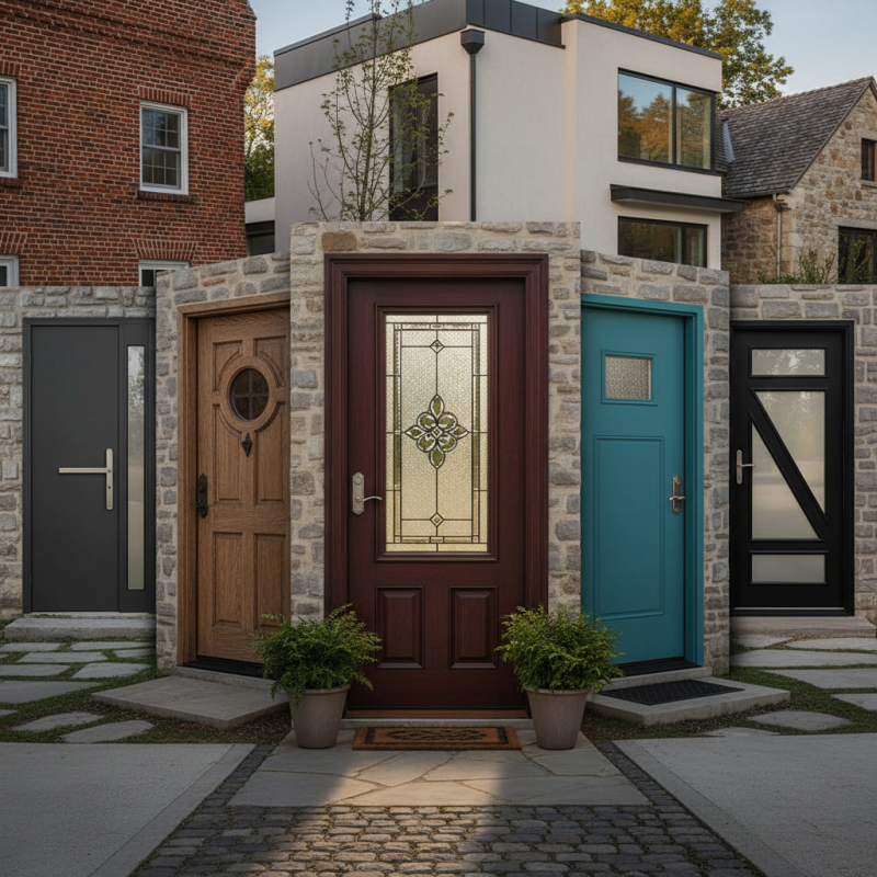 Top Entry Doors for Your Home Choosing the Best Styles and Materials?