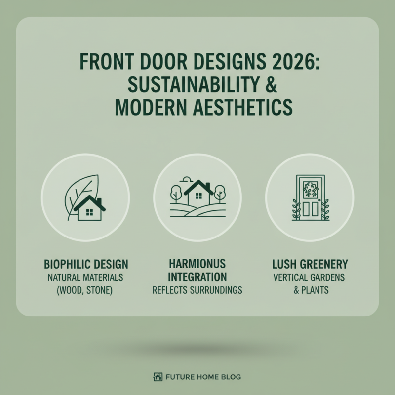 What are the Best Front Door Designs for 2026?