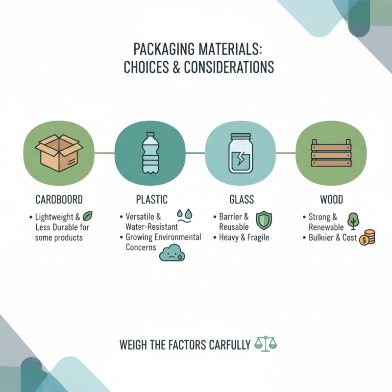 How to Choose the Right Packaging Materials for Your Products?