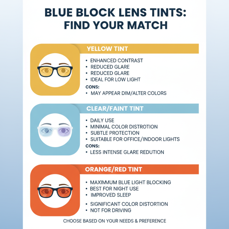 How to Choose the Right Blue Block Lens for Your Needs?