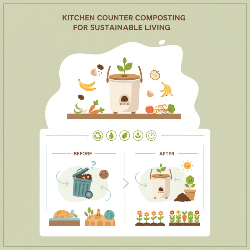 Why You Should Consider a Kitchen Counter Composter for Sustainable Living?