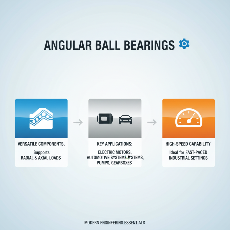 Top 10 Benefits of Using Angular Ball Bearings in Modern Applications?