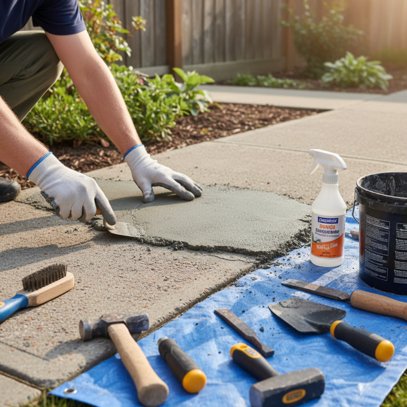 2026 Top Tips for Quikrete Concrete Repair Success?
