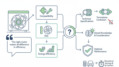 2026 How to Choose a Condenser Fan Motor for Your HVAC System?