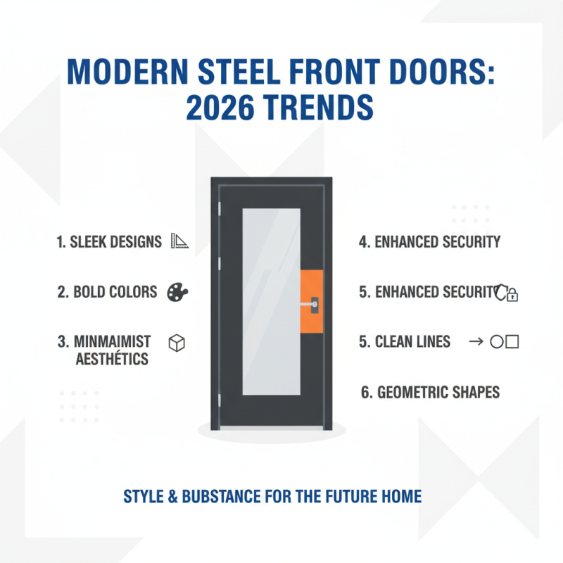 2026 Top Steel Front Doors Trends for Modern Homes