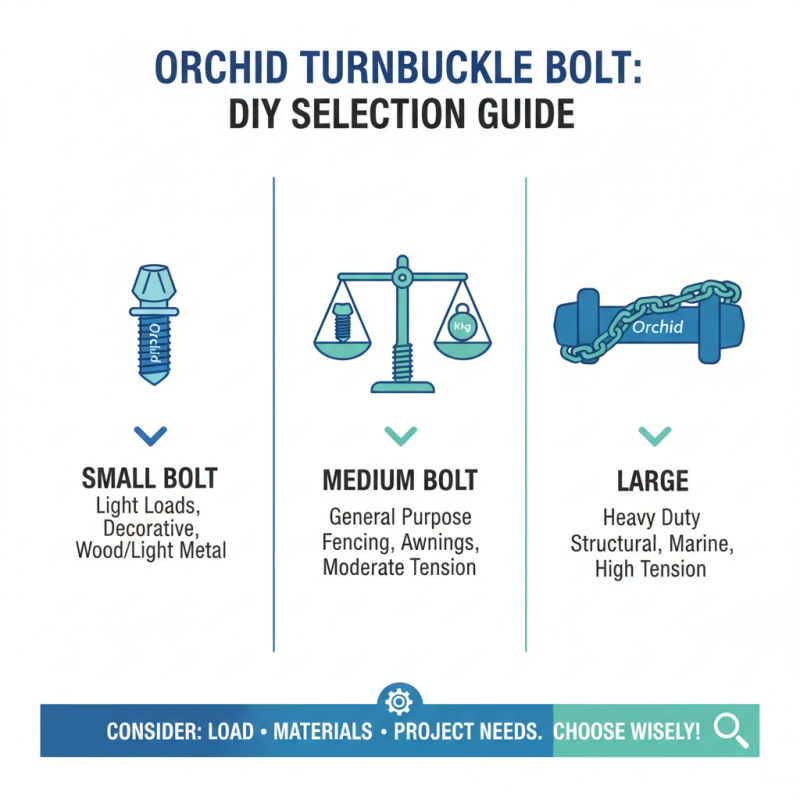 Why Choose Orchid Turnbuckle Bolt for Your DIY Projects?