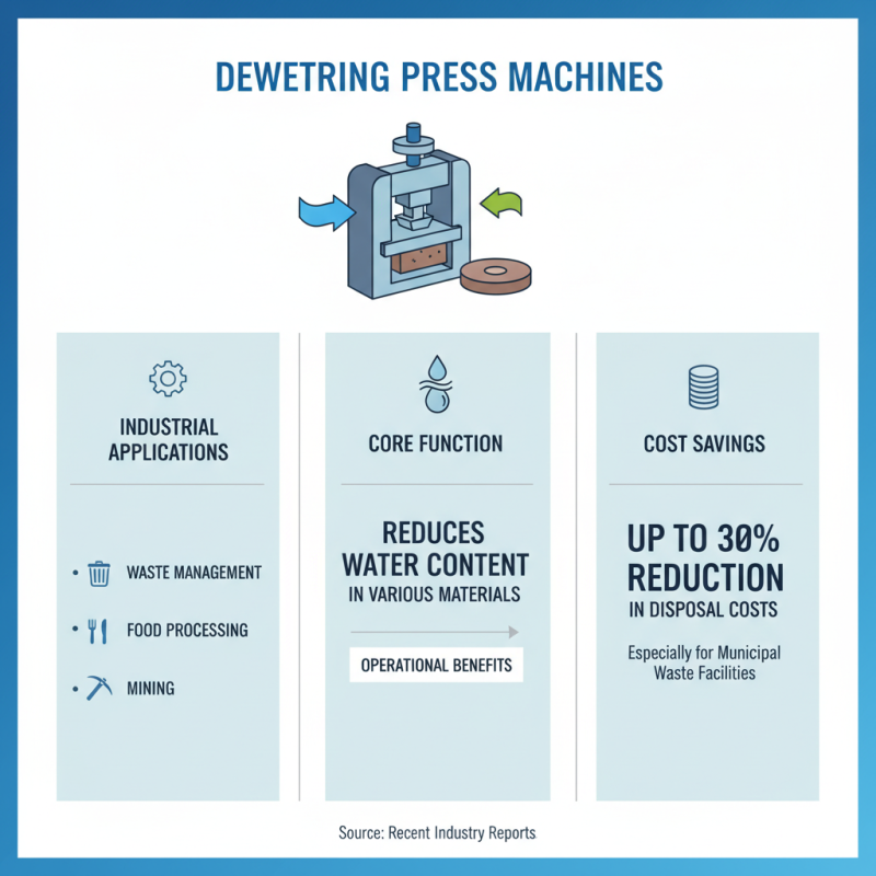 Top Dewatering Press Machine Benefits and Applications Explained