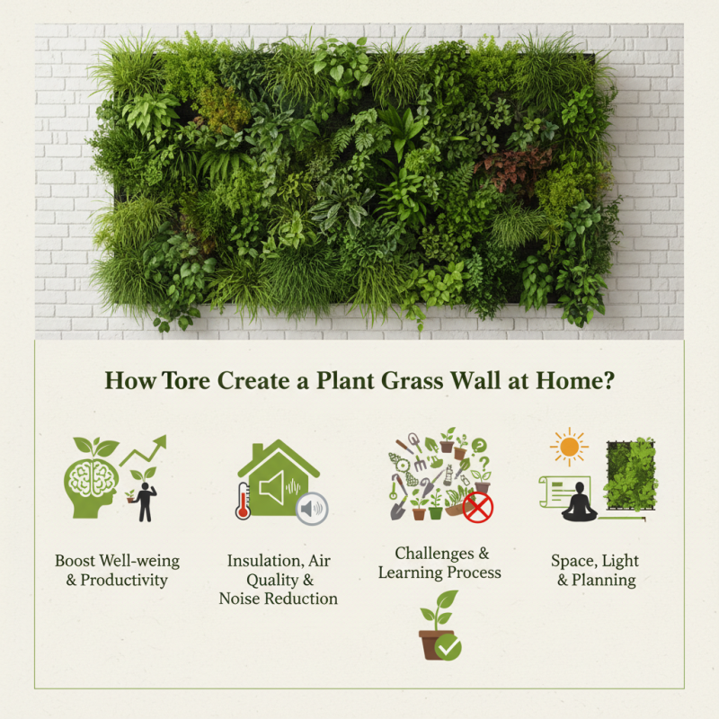 How to Create a Stunning Plant Grass Wall at Home?