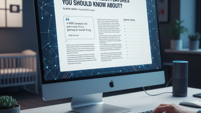 Top 10 Wifi Camera Features You Should Know About?