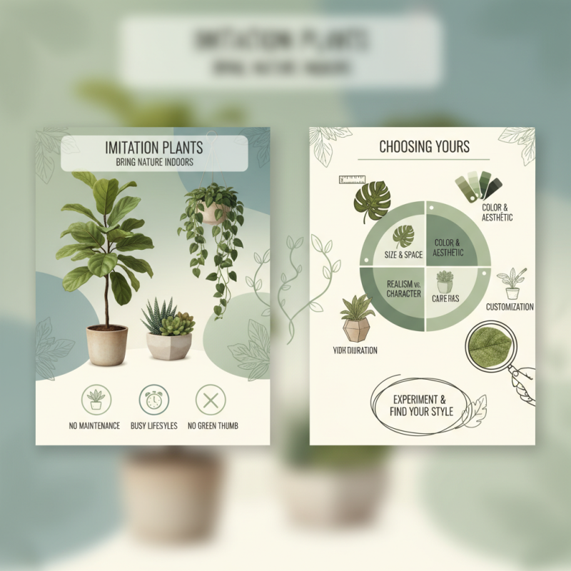What are Imitation Plants and How to Choose Them?