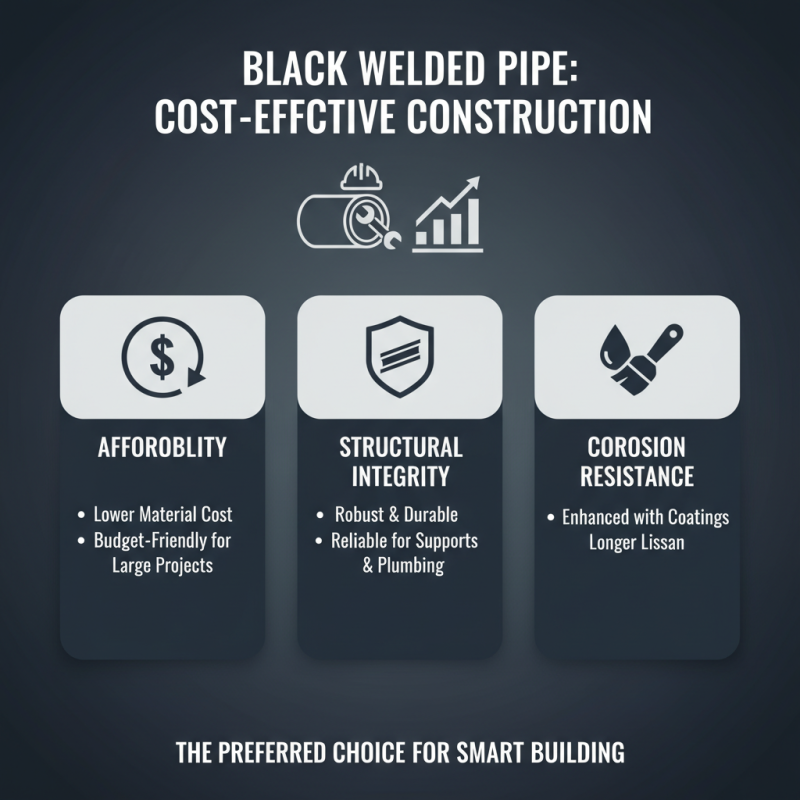 Why Choose Black Welded Pipe for Your Construction Projects?