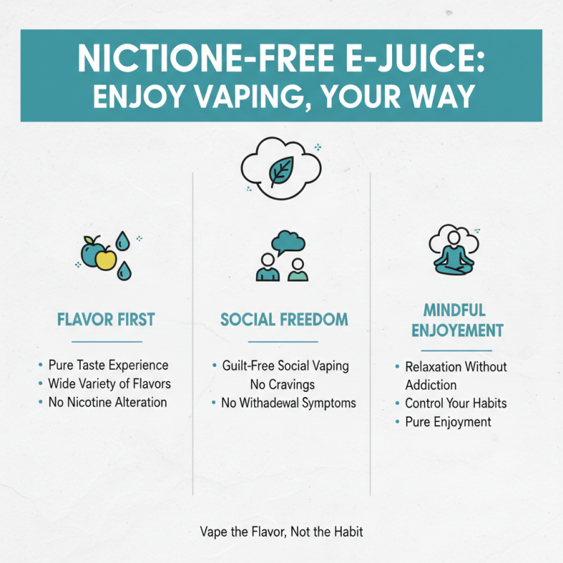 What is 0 Nicotine E-Juice and How Does it Work?