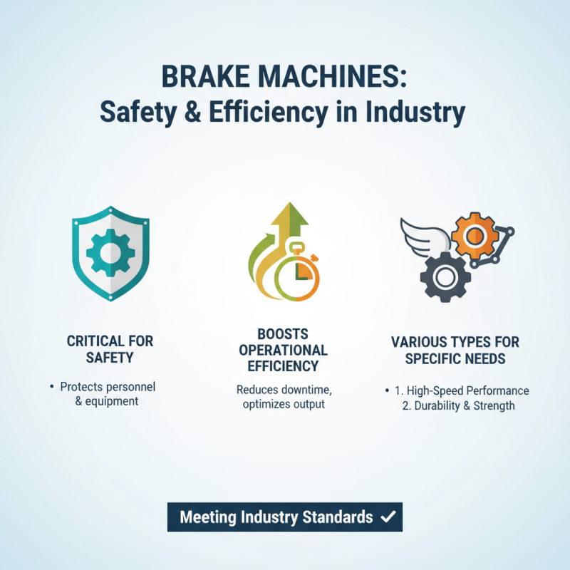 Top Brakes Machine Types for Efficient Performance in Various Industries?