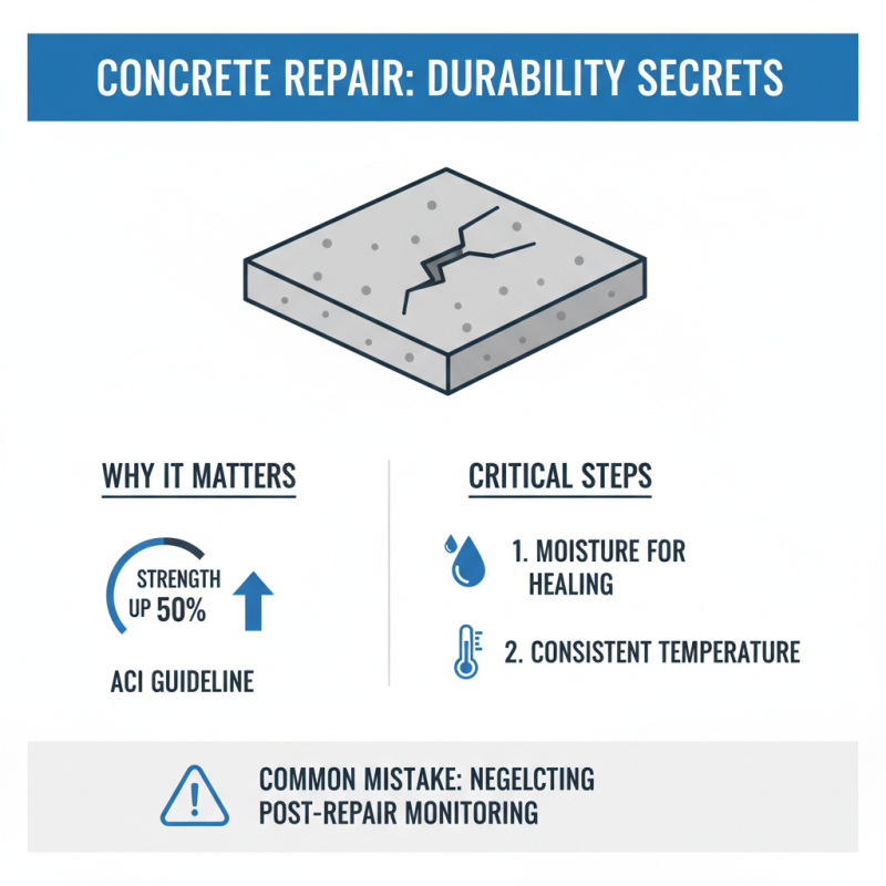 2026 Top Tips for Quikrete Concrete Repair Success?