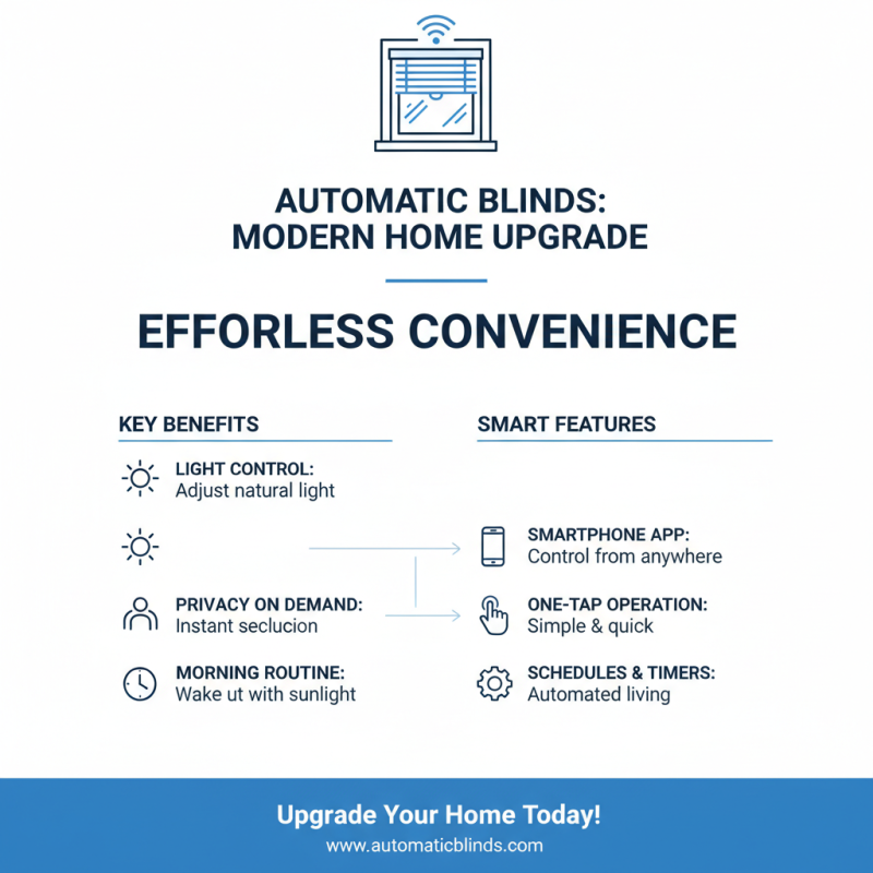 Top Benefits of Automatic Blinds for Windows in Modern Homes?