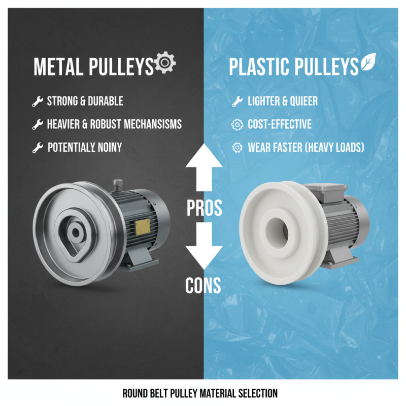 Best Round Belt Pulley Options for Your Project Needs?