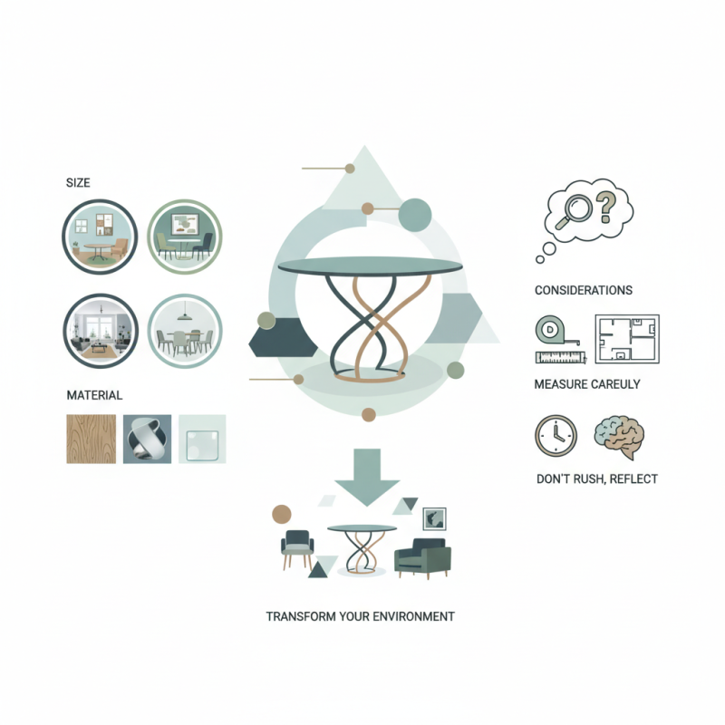 How to Choose the Perfect Modern Pedestal Table for Your Space?