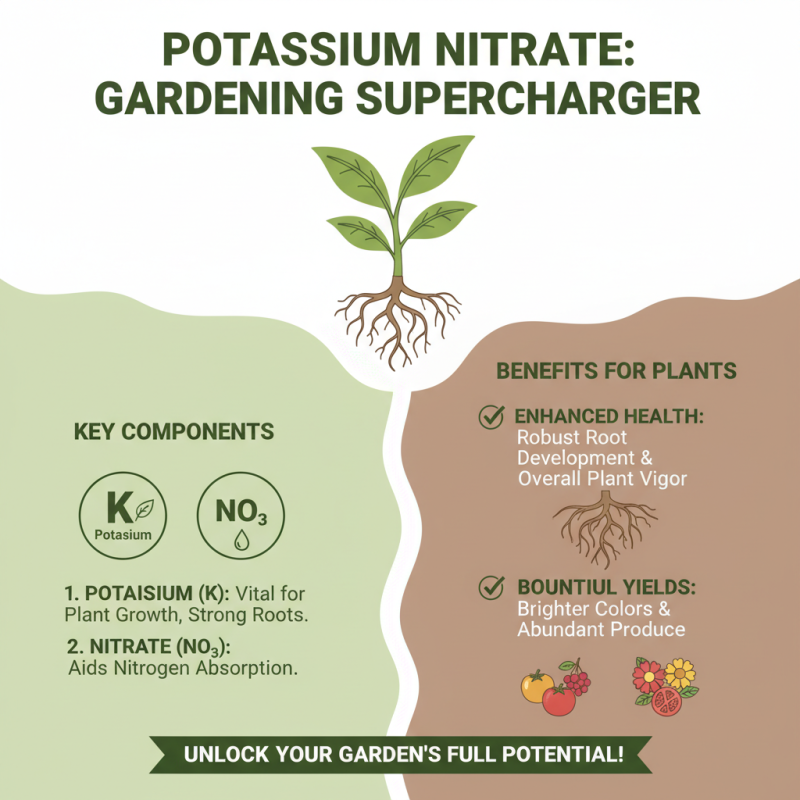 How to Use Potassium Nitrate Powder for Gardening and Fertilization?