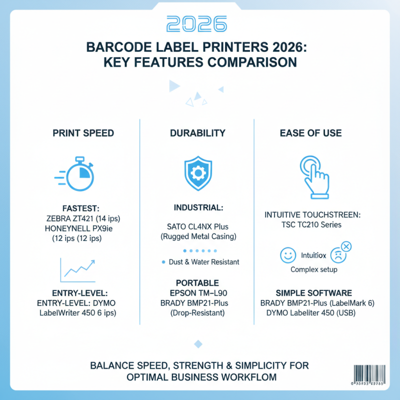 2026 Top International Barcode Label Printers for Your Business Needs?