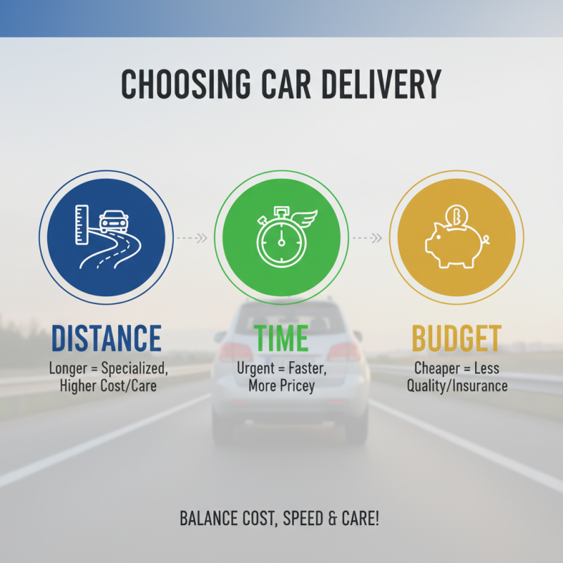 Best Car Delivery Transport Options to Consider for Your Needs?