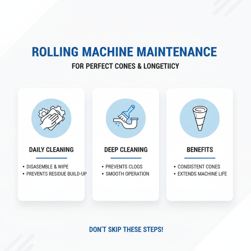 How to Use a Rolling Machine for Perfectly Rolled Cones?