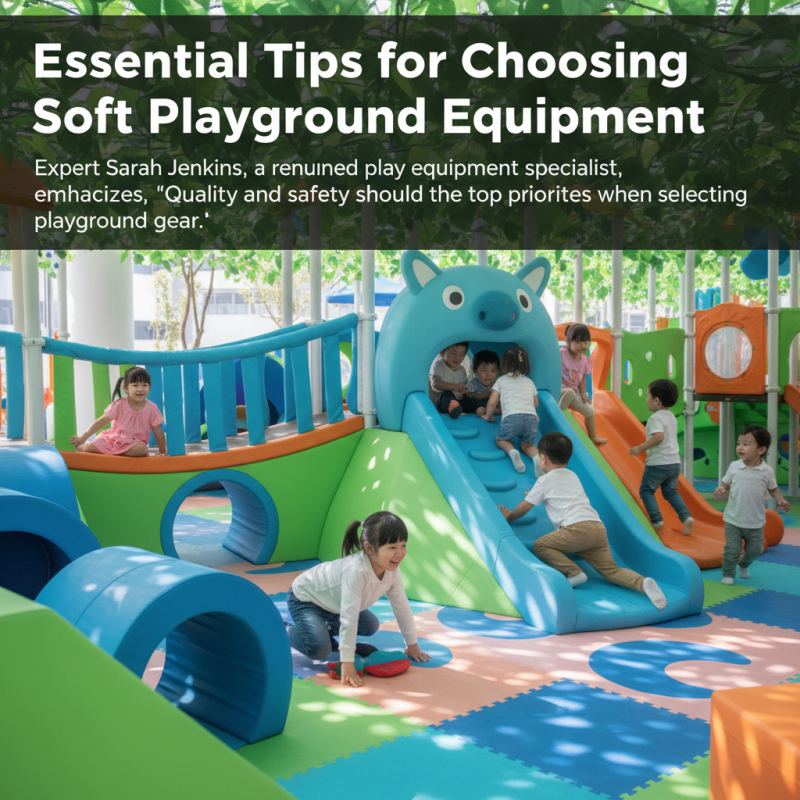 Essential Tips for Choosing Soft Playground Equipment?