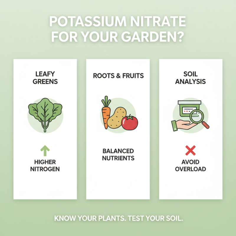 How to Use Potassium Nitrate Powder for Gardening and Fertilization?