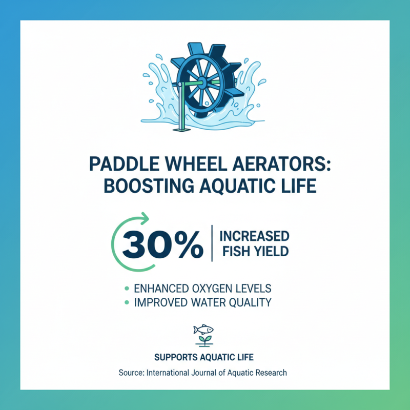 2026 Top Paddle Wheel Aerator Benefits and Uses Explained?