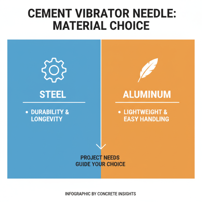 2026 How to Choose the Right Cement Vibrator Needle for Your Needs?