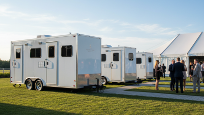 How to Choose the Right Portable Porta Potty Trailer for Your Event?
