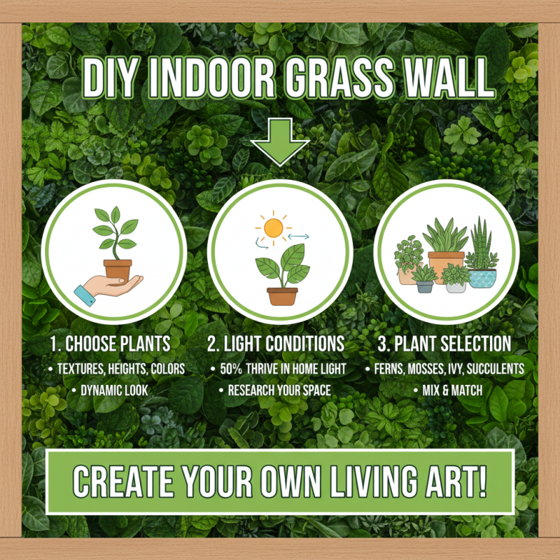 How to Create a Stunning Plant Grass Wall at Home?