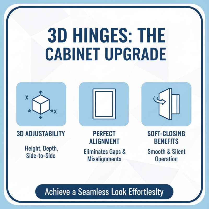 Why Choose 3D Hinges for Soft Closing Cabinets?