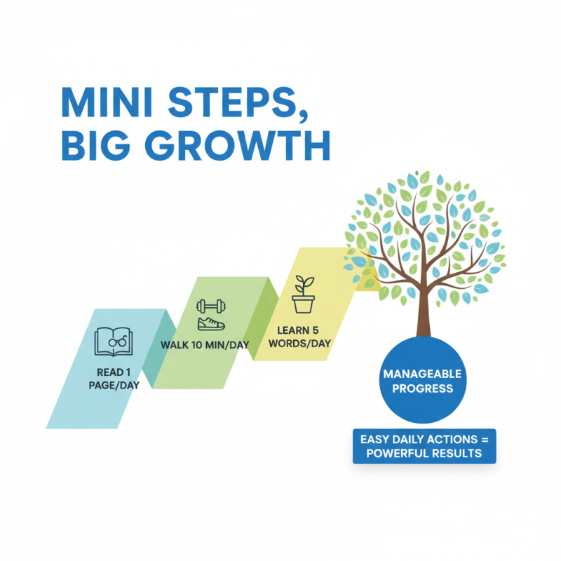 How to Take Mini Steps for Personal Growth and Success?