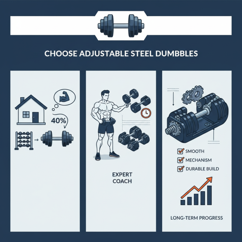 How to Choose the Best Adjustable Steel Dumbbells Set?