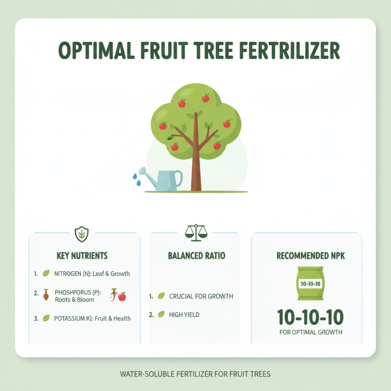 How to Use Water Soluble Fruit Tree Fertilizer Effectively?