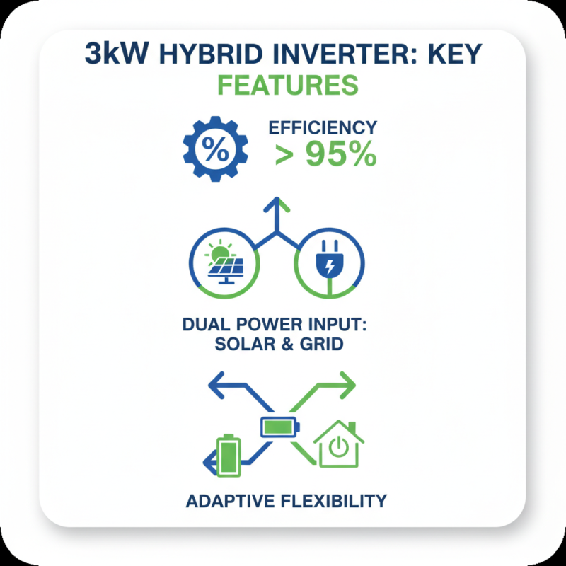 How to Choose the Right 3kw Hybrid Inverter for Your Home?