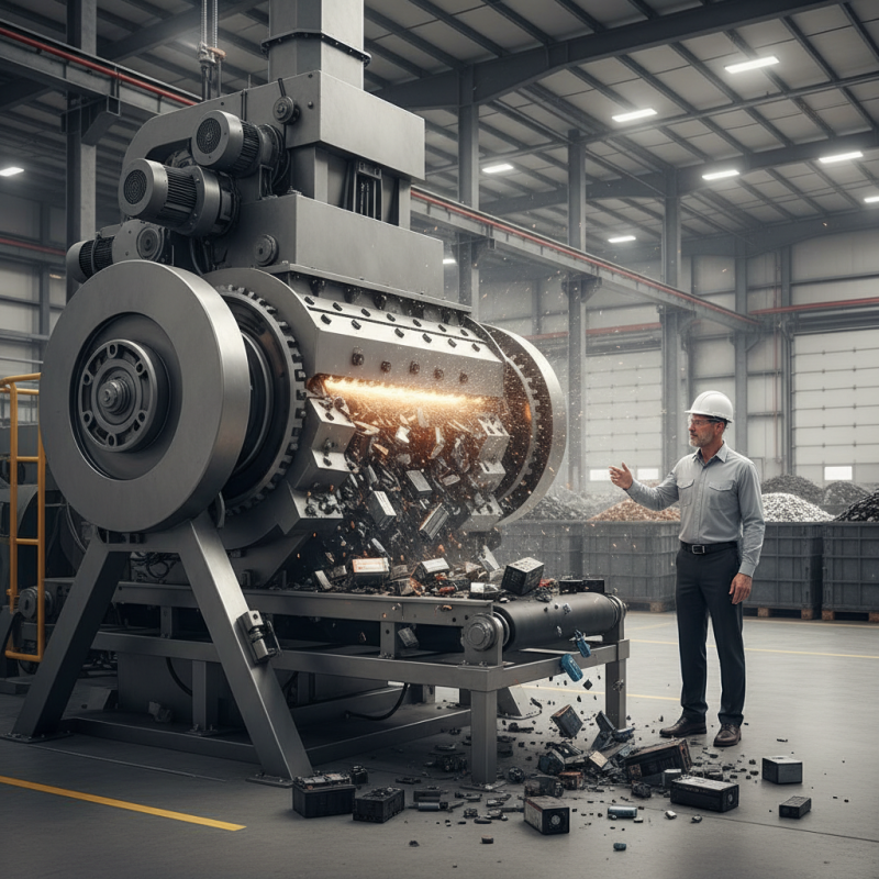 Why Choose a Scrap Battery Shredder for Effective Recycling?
