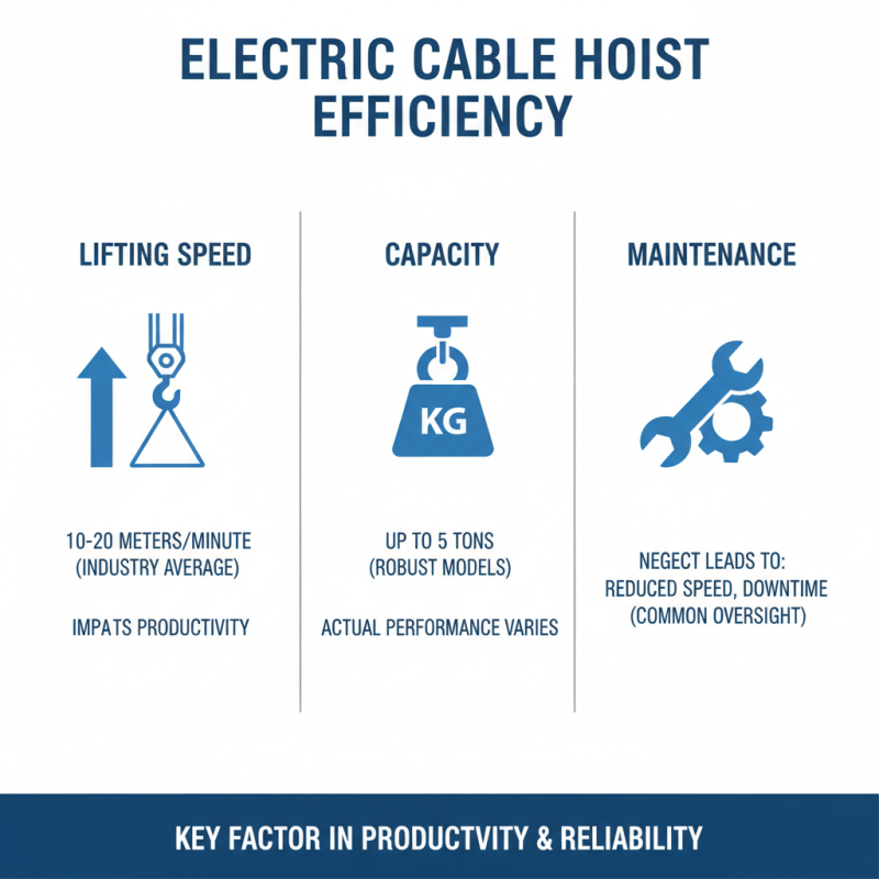 Top 5 Electric Cable Hoist Best Options for Efficient Lifting Solutions?