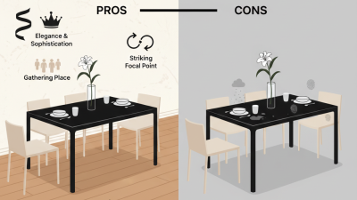 Why Choose a Black Dining Table for Your Home?