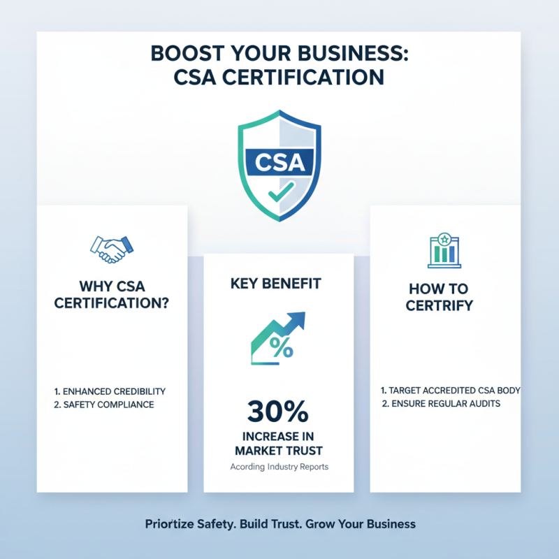 2026 How to Get Csa Approved Products for Your Business?