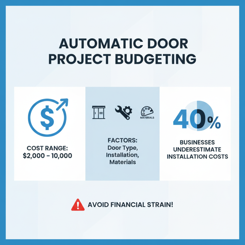 How to Choose the Best Automatic Door for Your Home or Business?