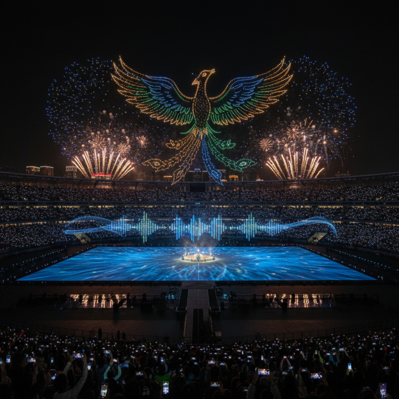 Top 10 Drone Formation Show Spectacles You Must Experience?