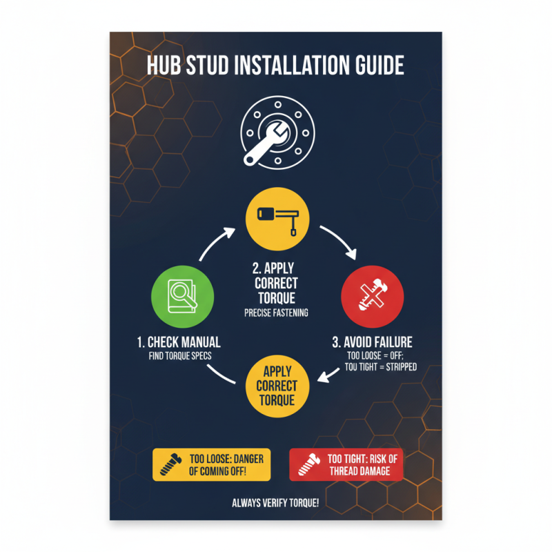How to Properly Install Hub Studs for Your Vehicle?