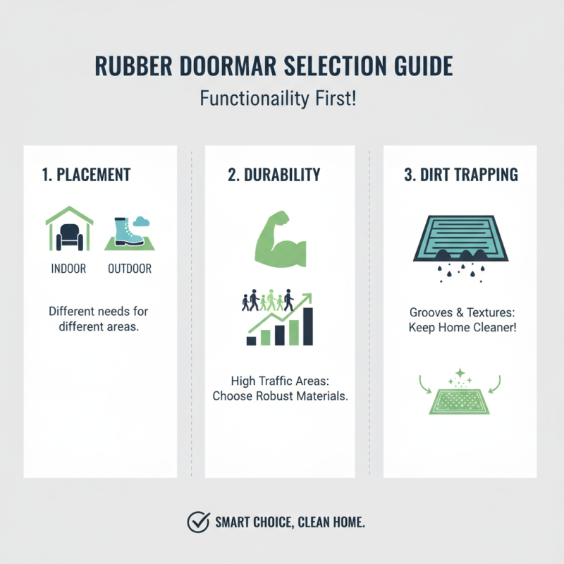 Top Tips for Choosing a Doormat With Rubber Mat?